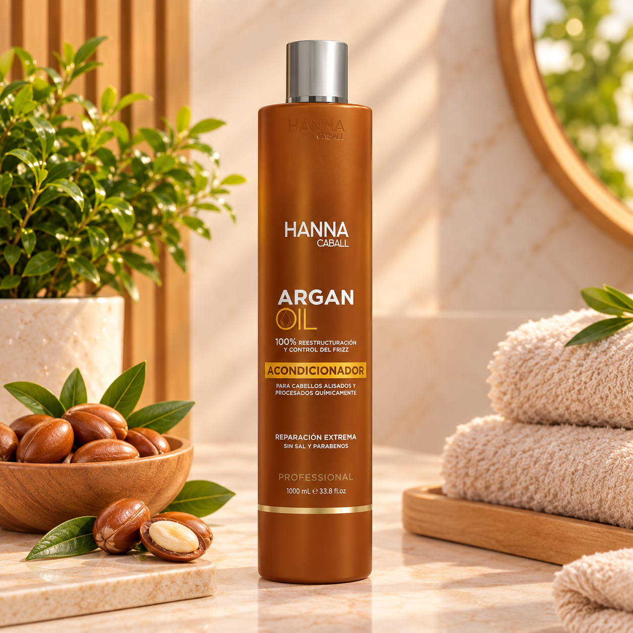 Acondicionador Argan Oil Hanna Caball 400 ml