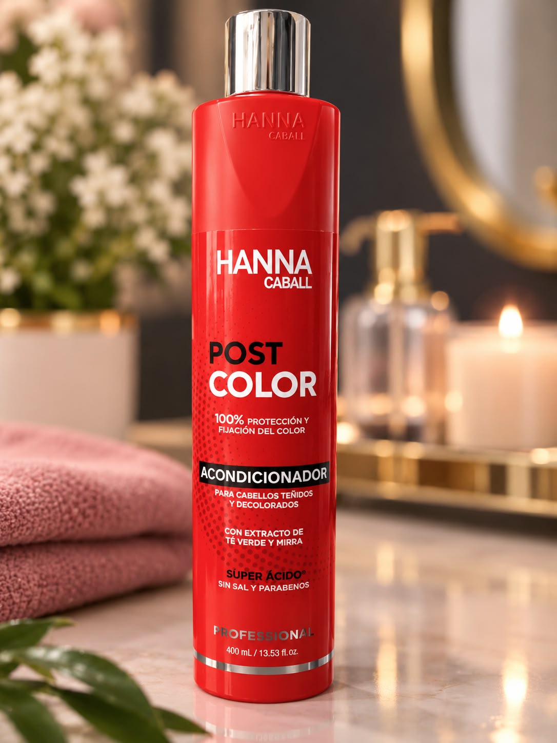 Acondicionador Post Color Hanna Caball 400 ml