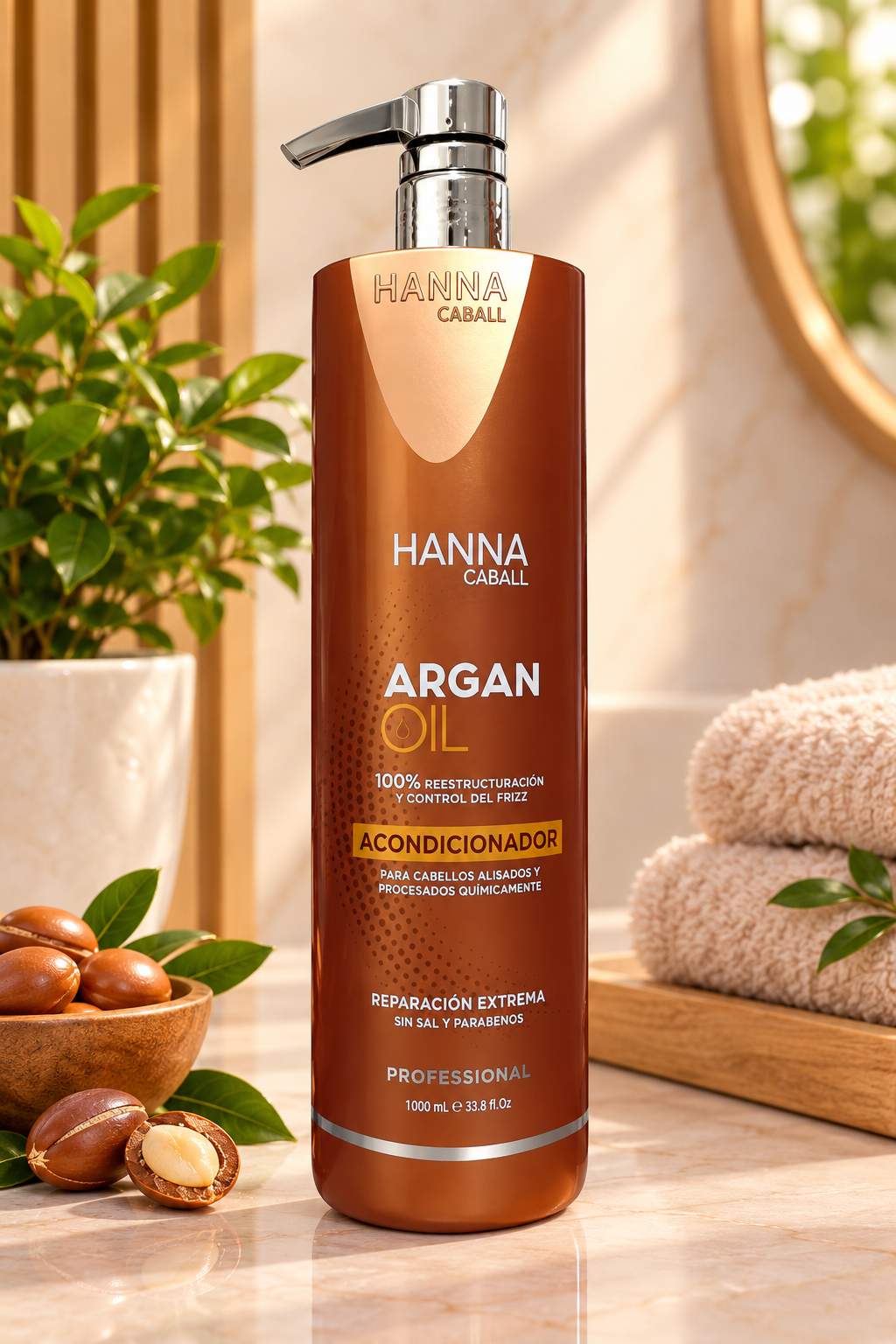 Acondicionador Argan Oil Hanna Caball 1L