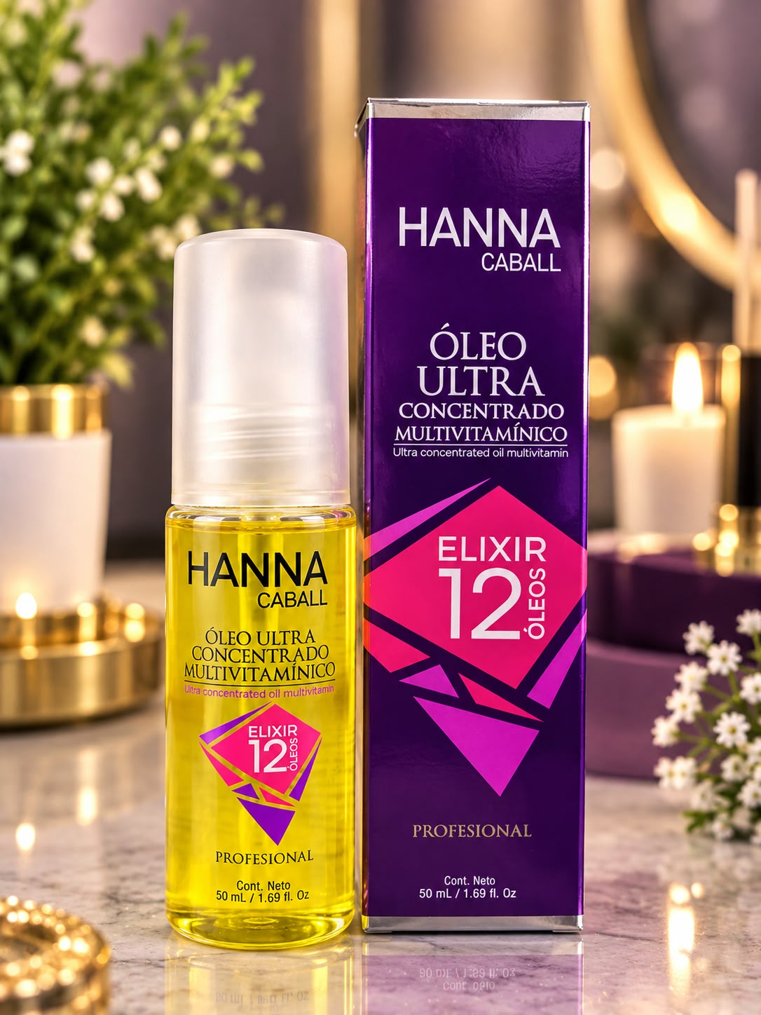 Óleo Ultra Concentrado Elixir 12 Óleos Hanna Caball 50 ml