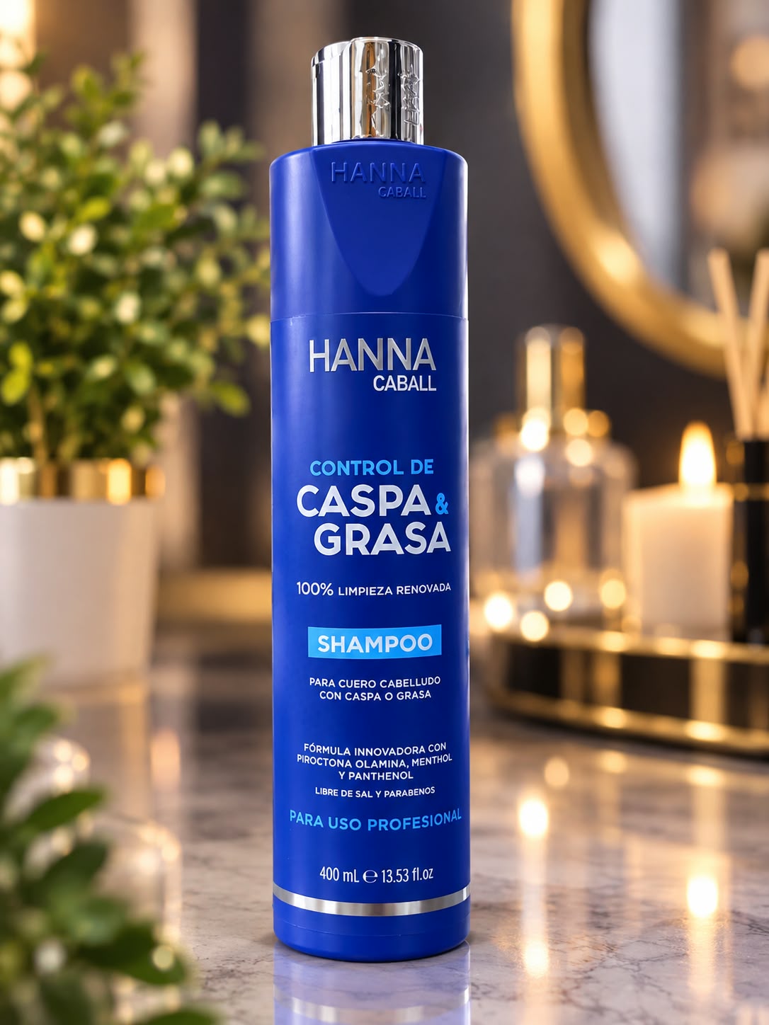 Shampoo Control Caspa & Grasa Hanna Caball 400 ml